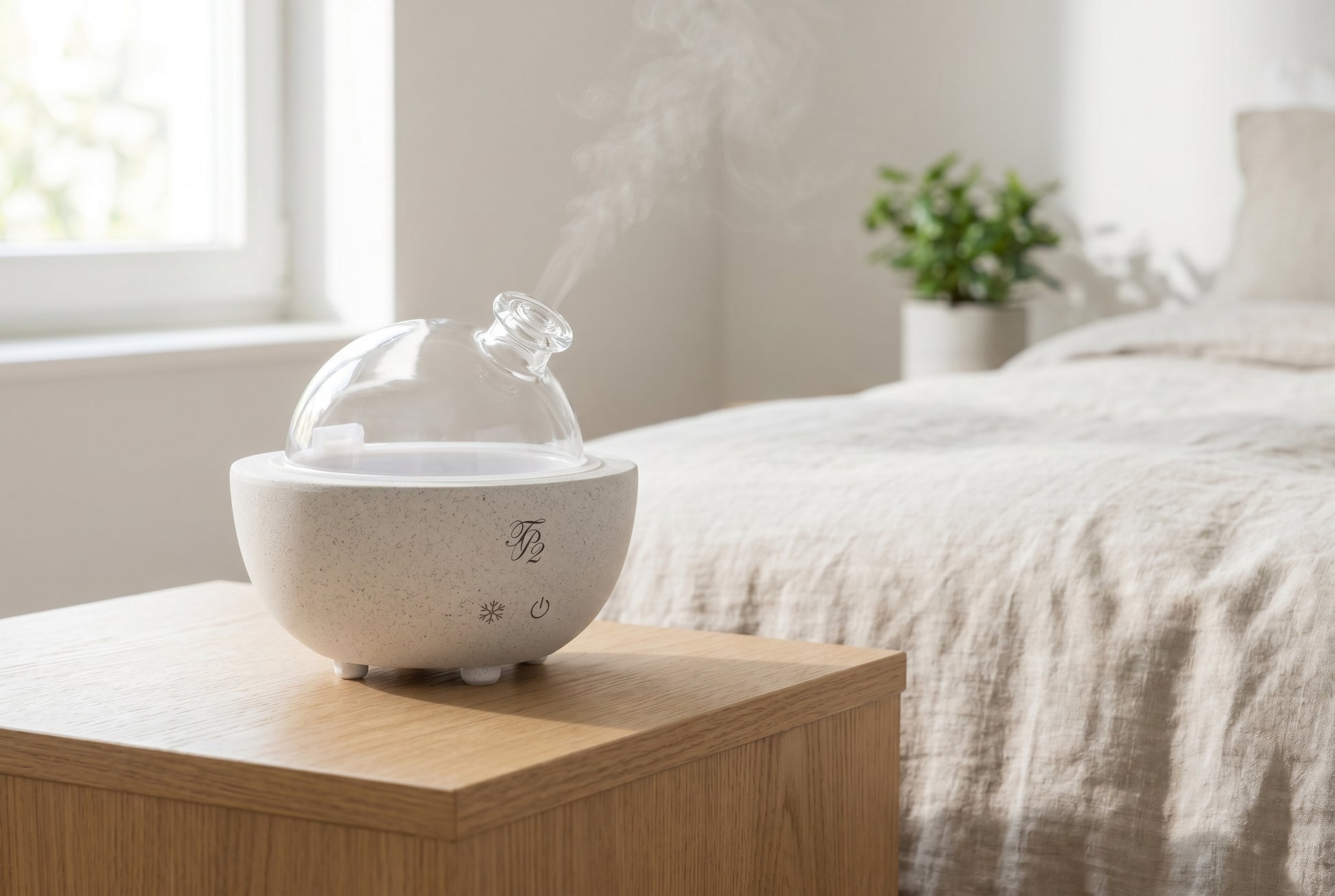TP2 Smart Diffuser weiß im Wohnraum
