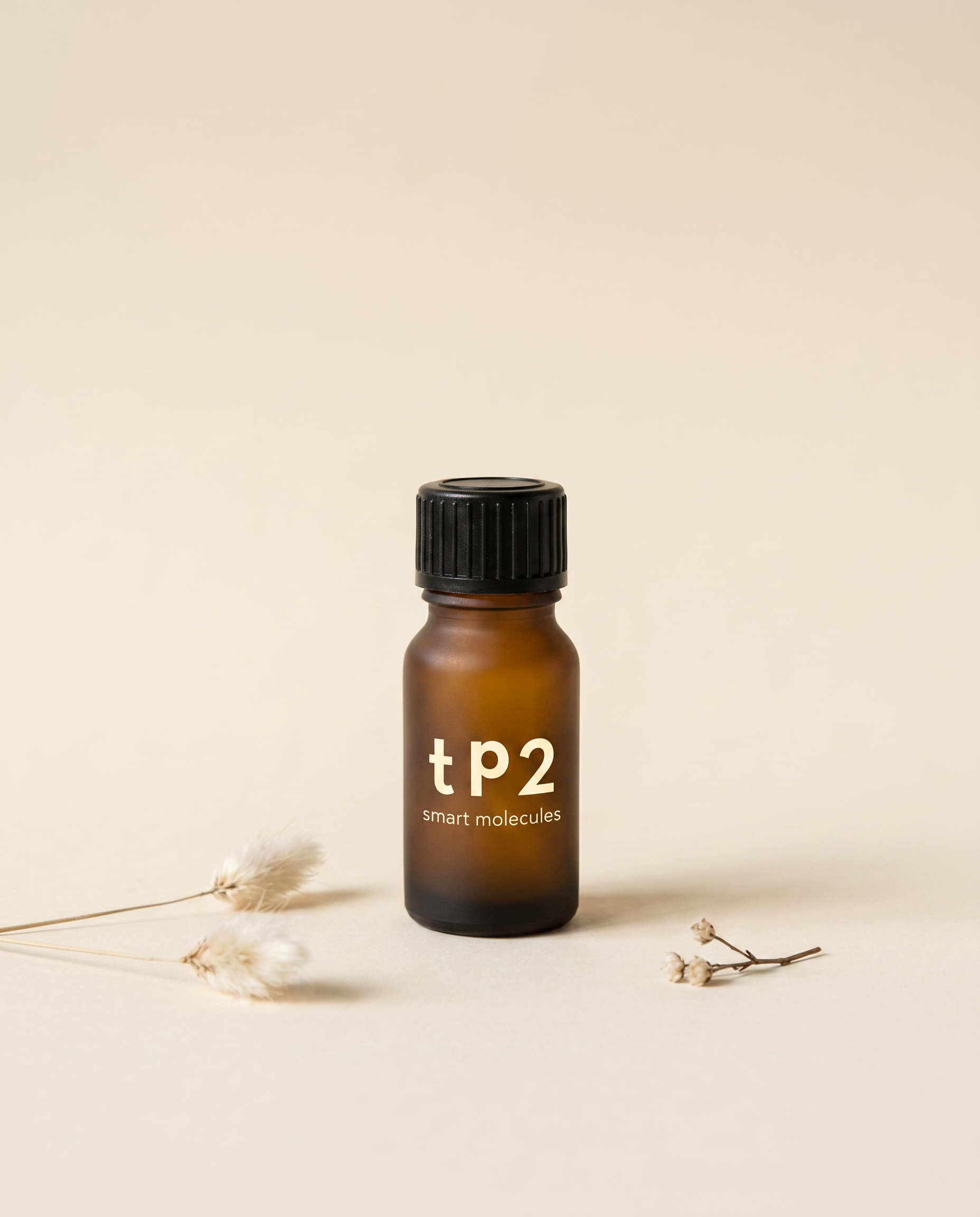 TP2 Smart Molecules Terpenöl 10 ml – Amber-Mattglas-Flasche, Studio